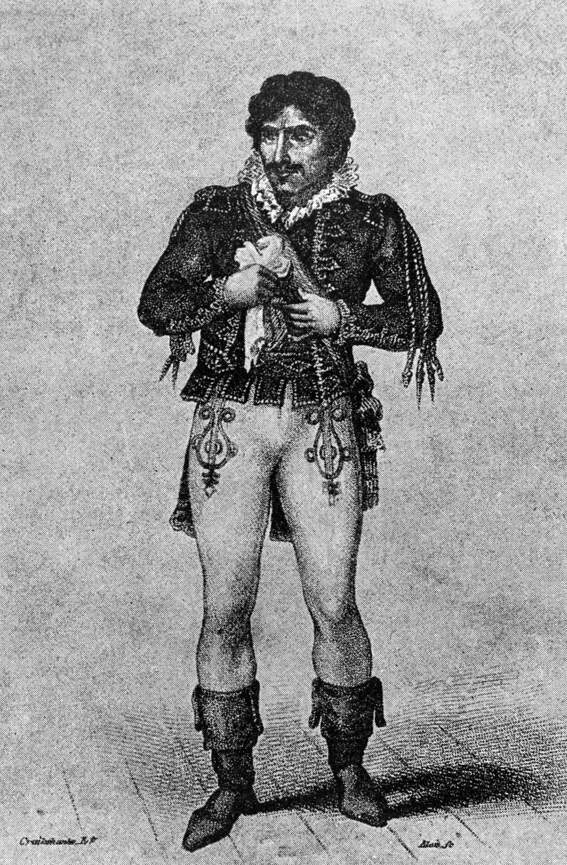 Edmund Kean as Iago from 