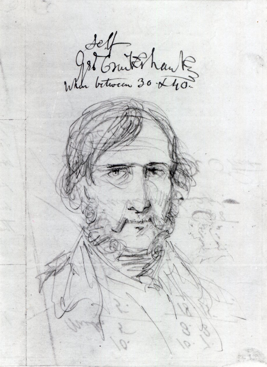 Self Portrait by George Cruikshank