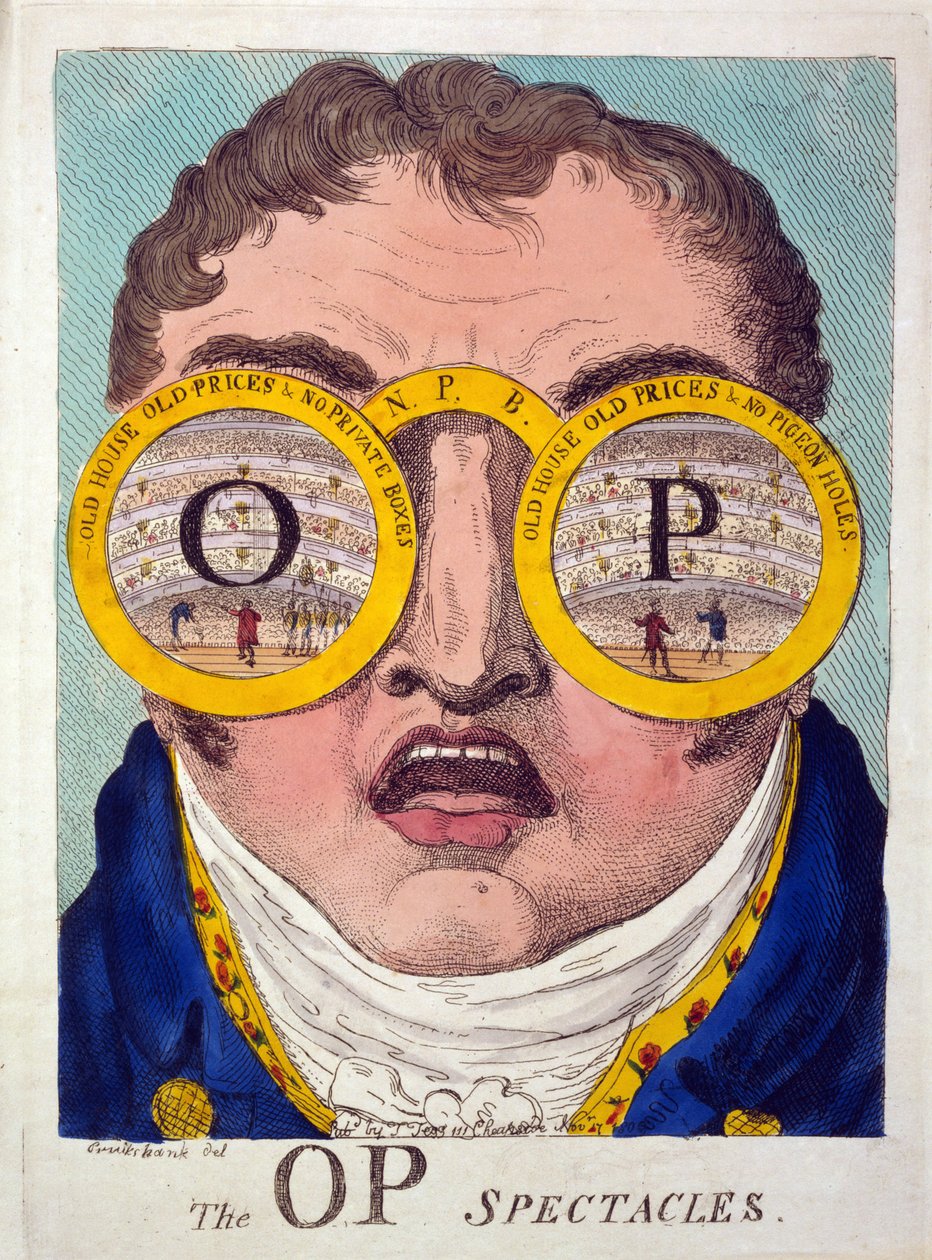 The OP Spectacles by George Cruikshank