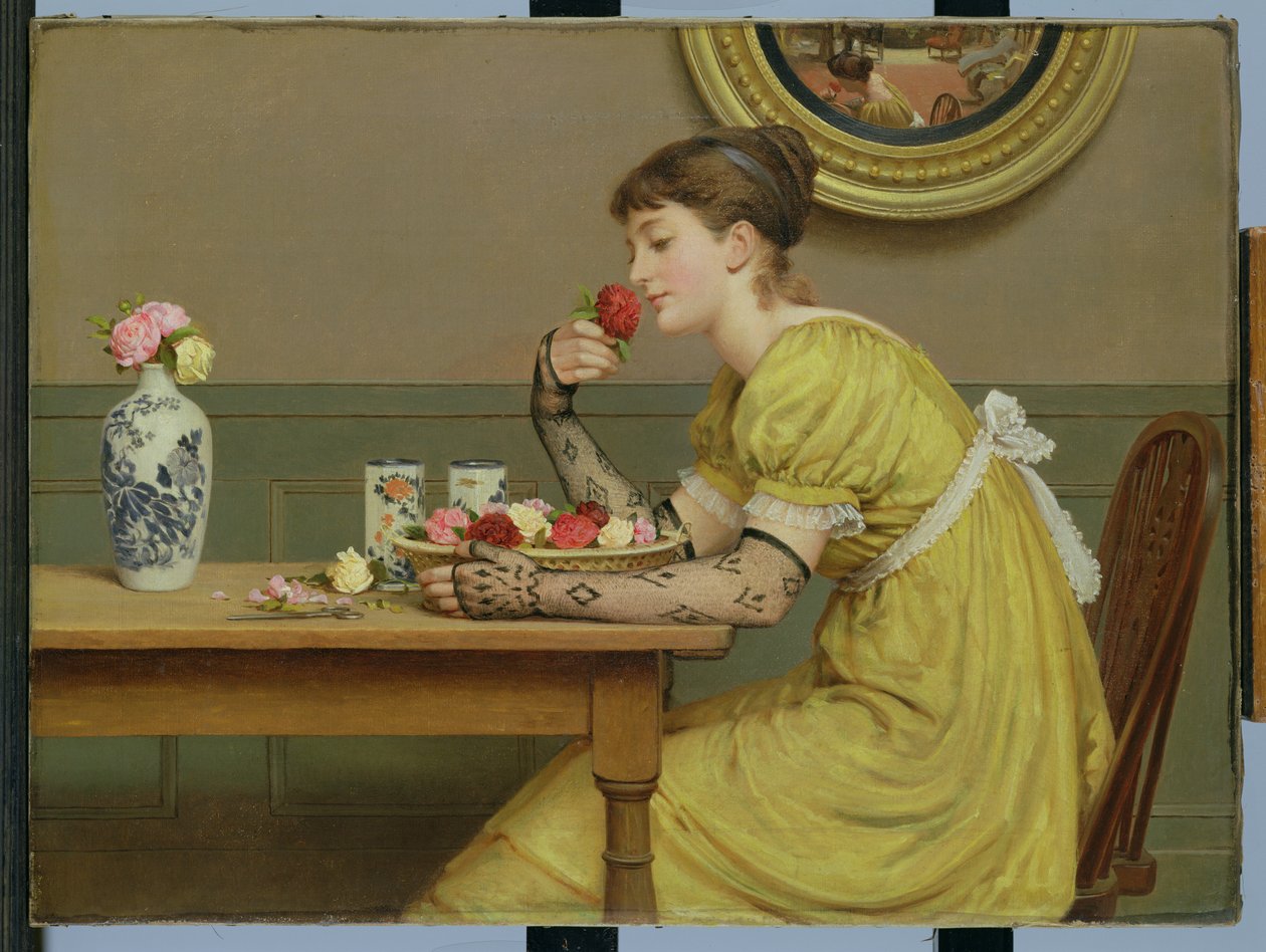 Roses by George Dunlop Leslie