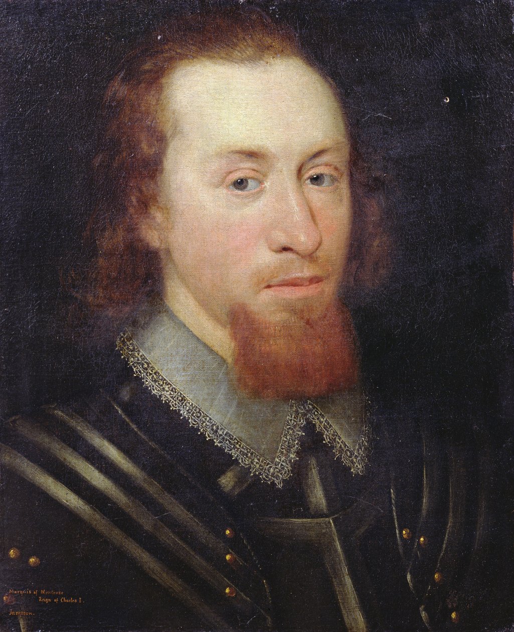 Portrait of James Graham, Marquis of Montrose, c.1640 by George Jamesone