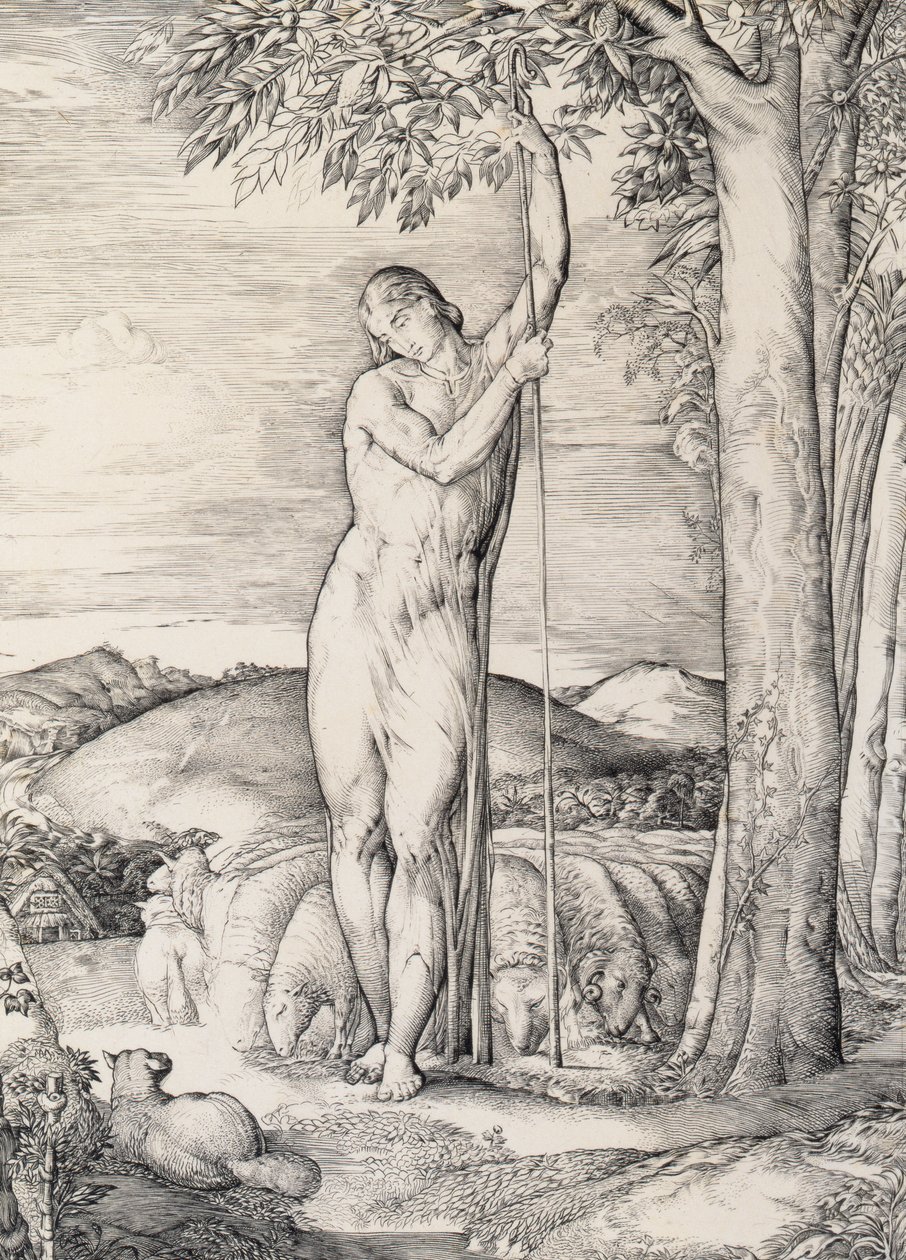 The Shepherd, 1828 by George Richmond