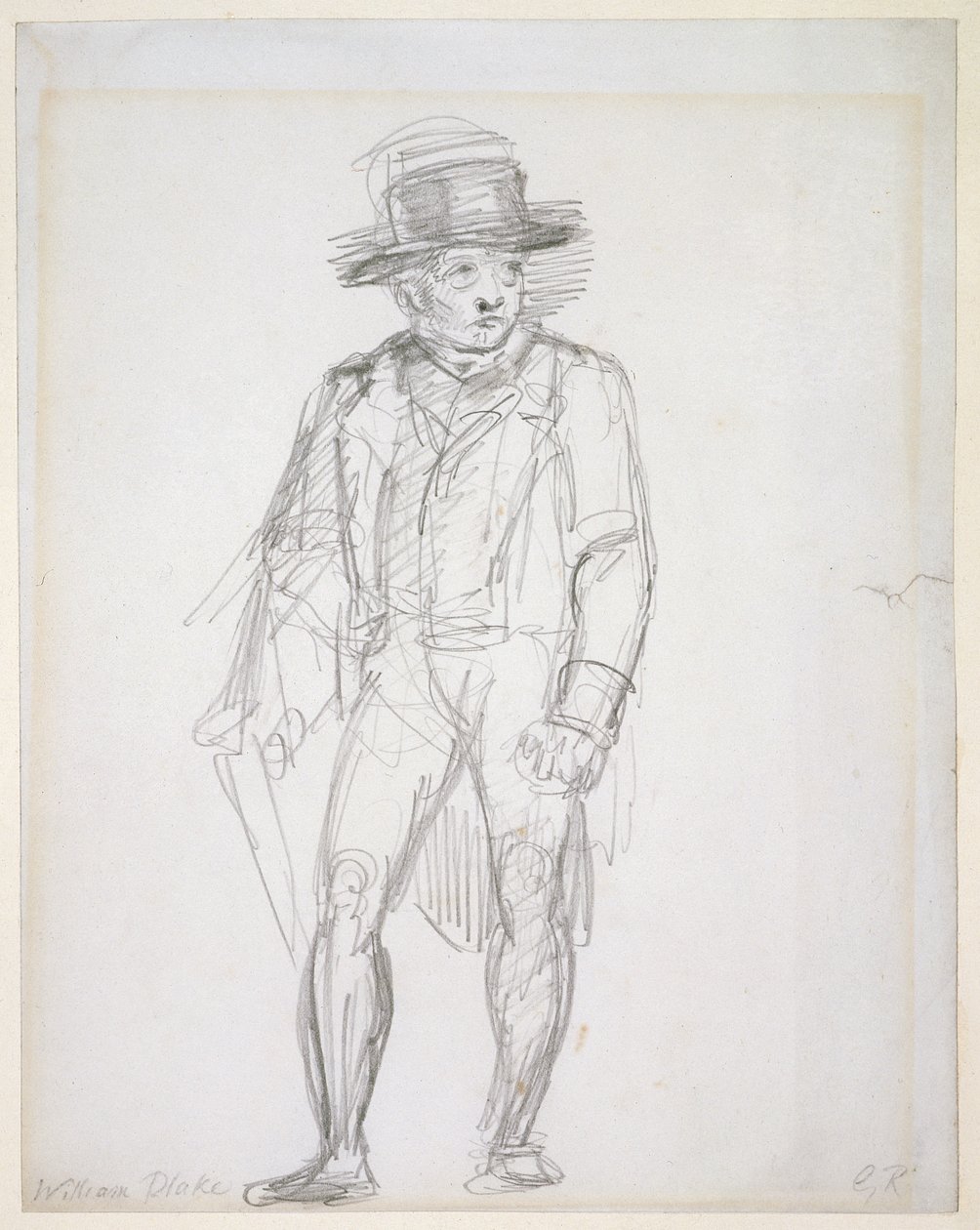 William Blake Walking by George Richmond