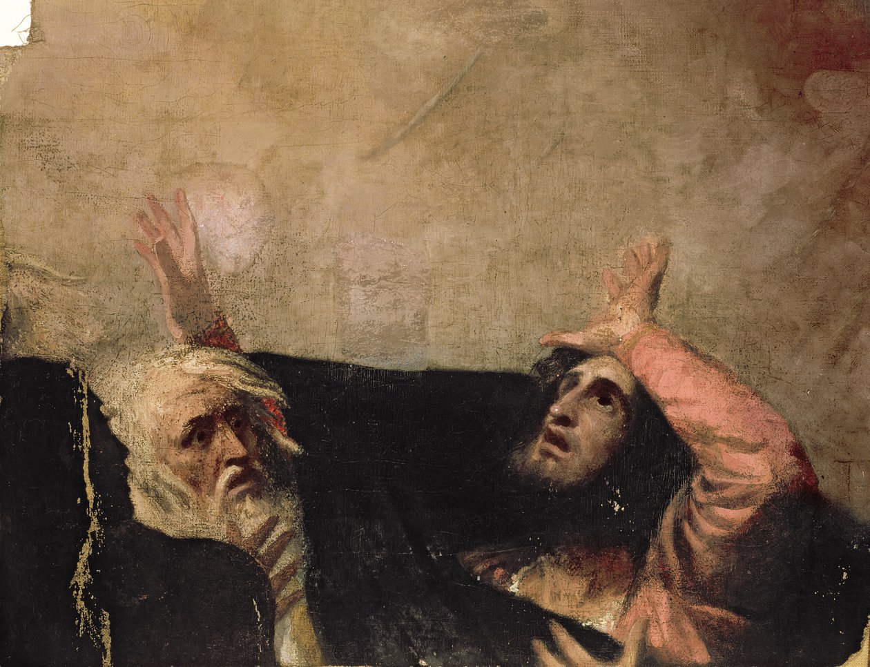 Alonso, King of Naples, and Another Figure, fragment from 