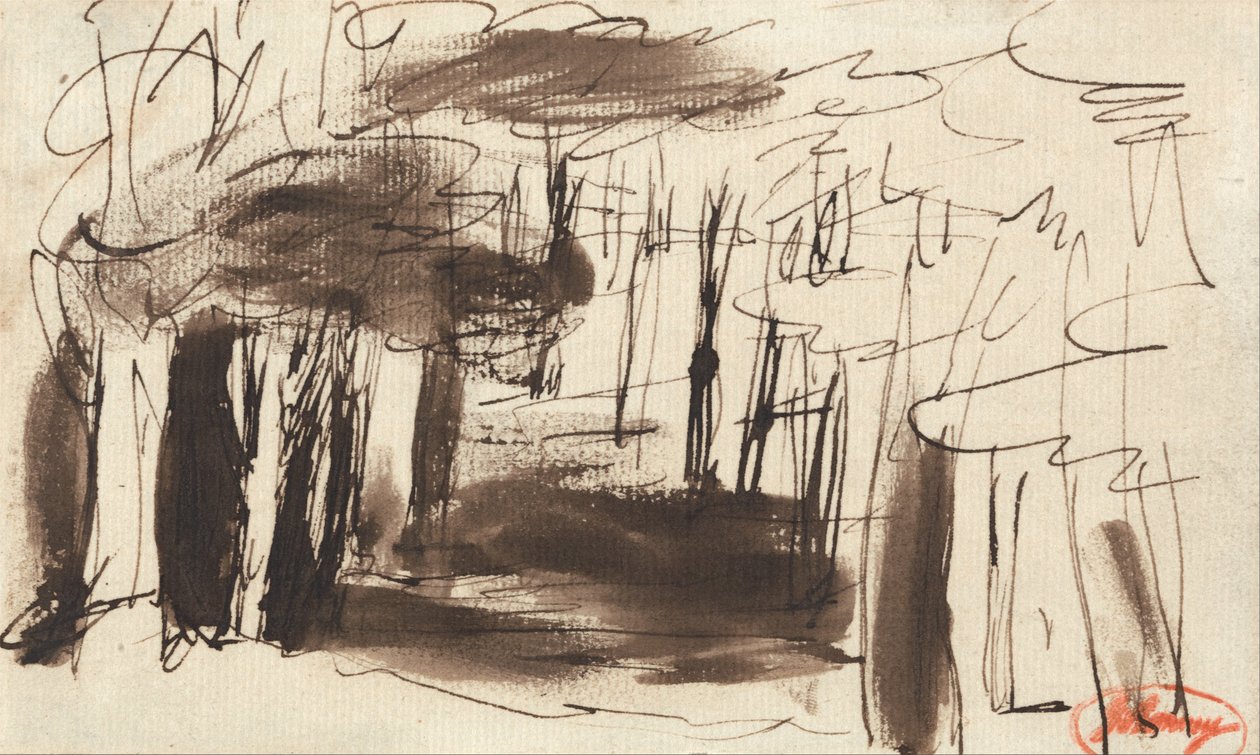 Eartham Wood by George Romney: Buy fine art print