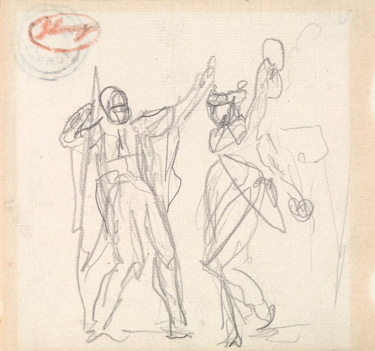 Jeptha and His Daughter by George Romney