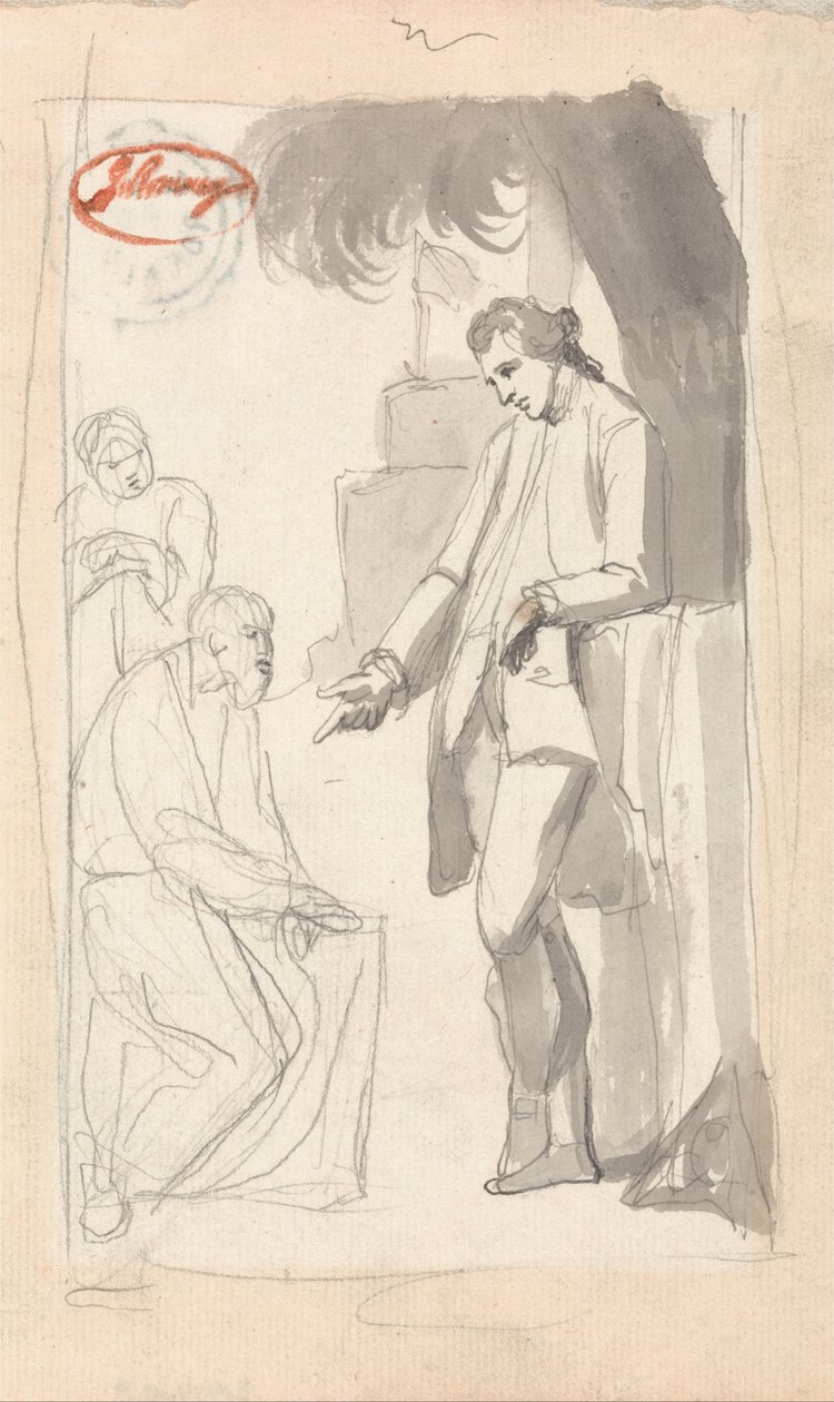 Major Pierson and the Braham by George Romney