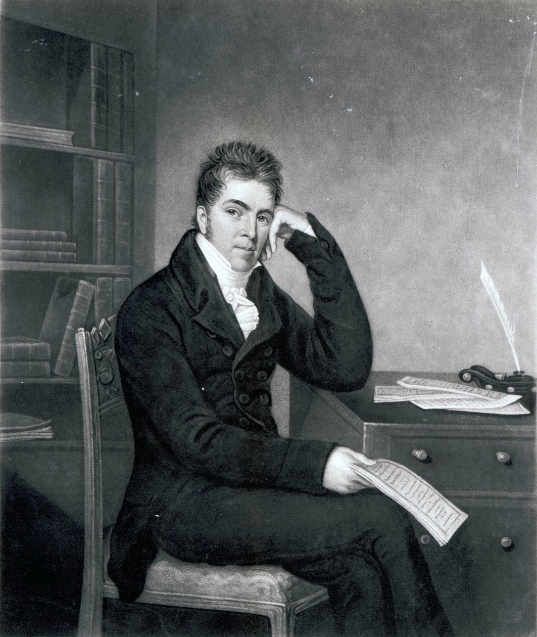 Pierce Egan, engraved by Charles Turner by George Sharples