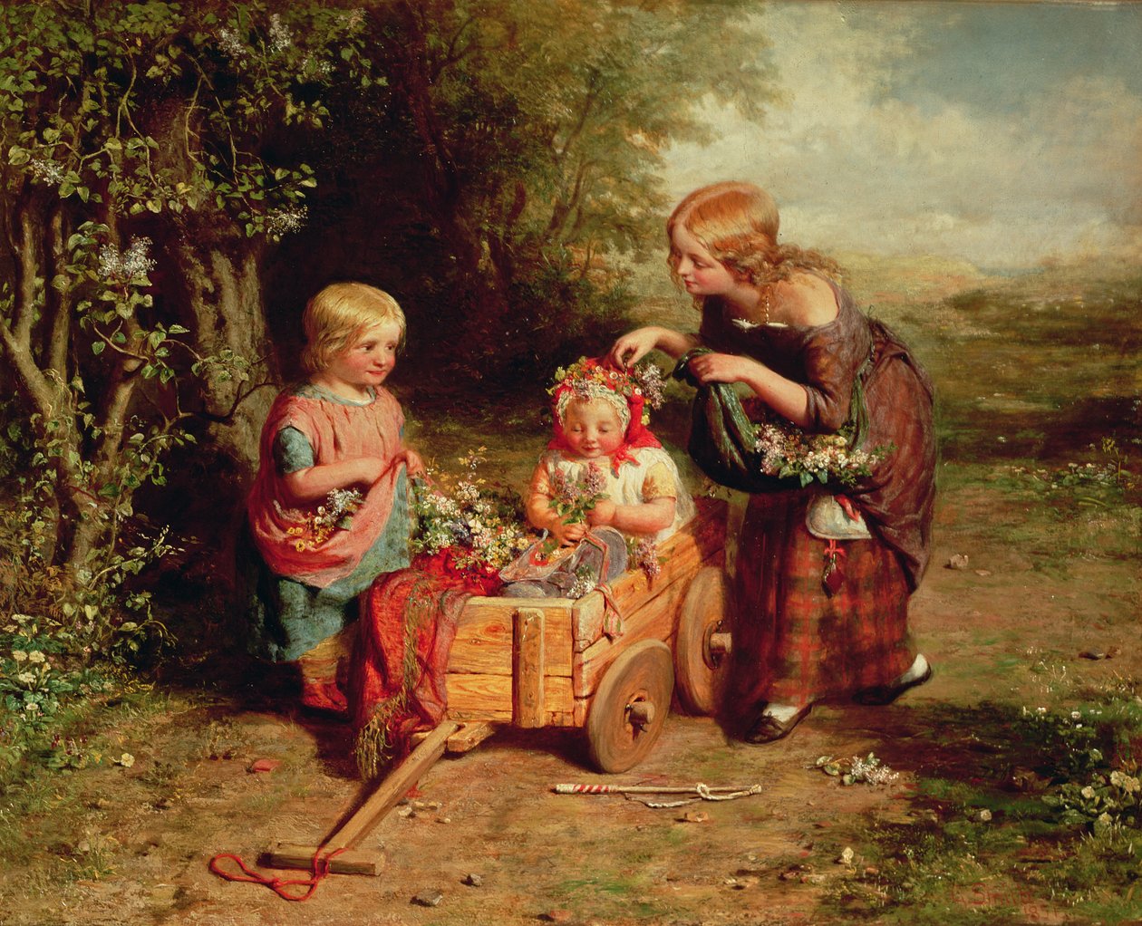 Spring Flowers by George Smith