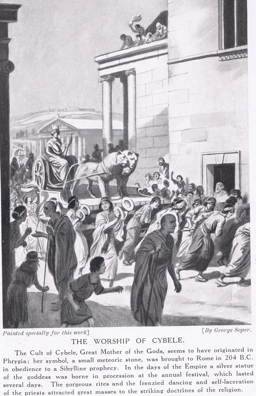 The Worship of Cybele by George Soper