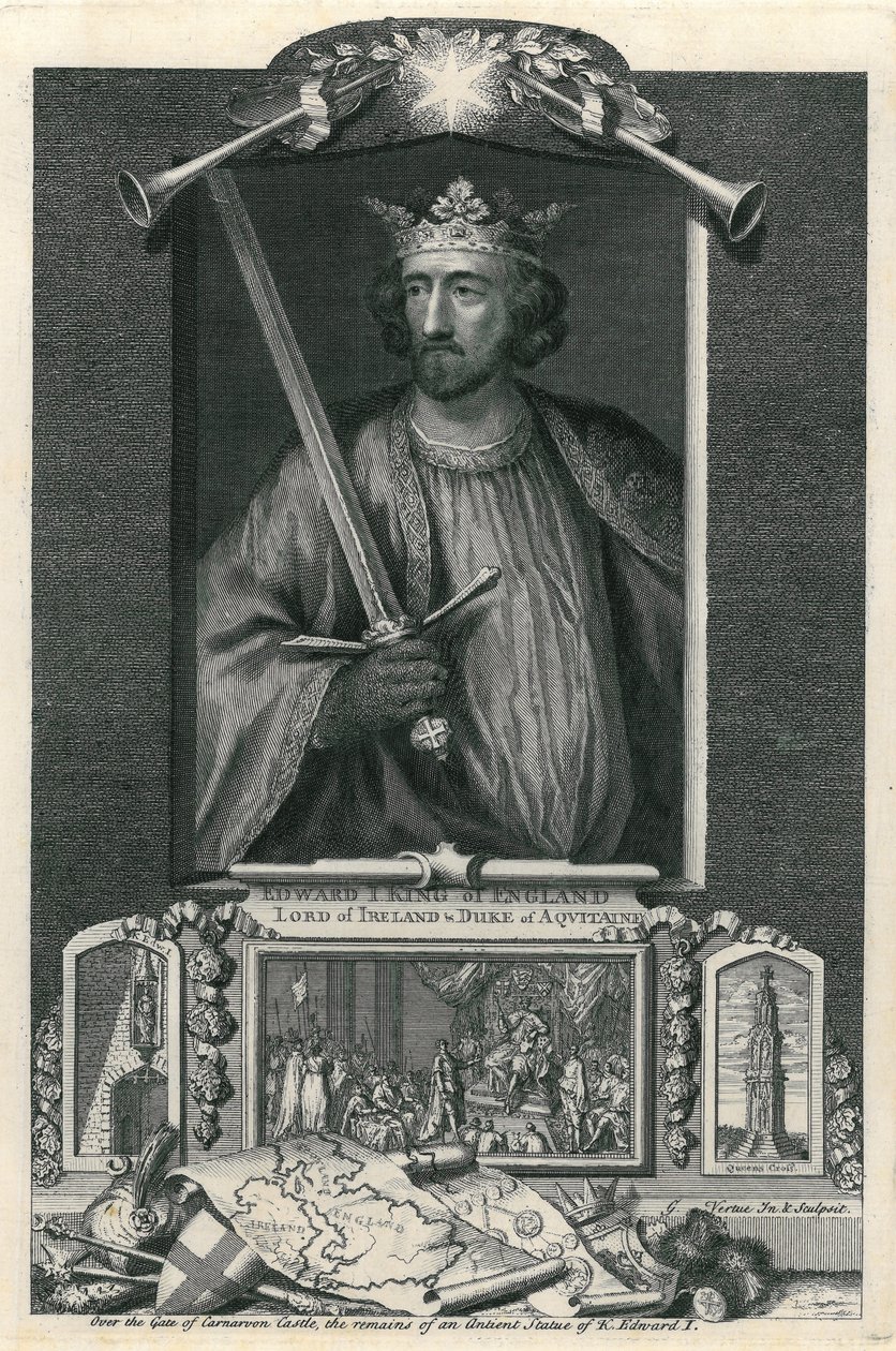 Edward I by George Vertue