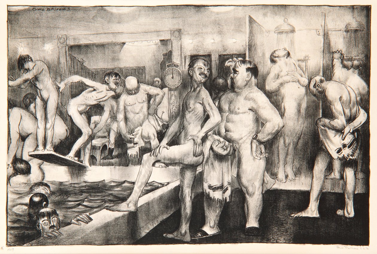 The Shower-Bath by George Wesley Bellows