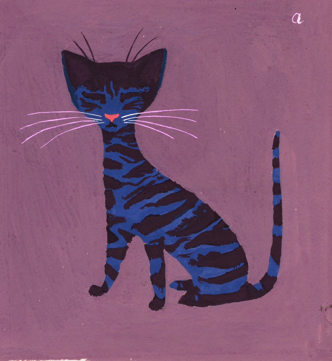 The Blue Cat, 1970s by George Adamson