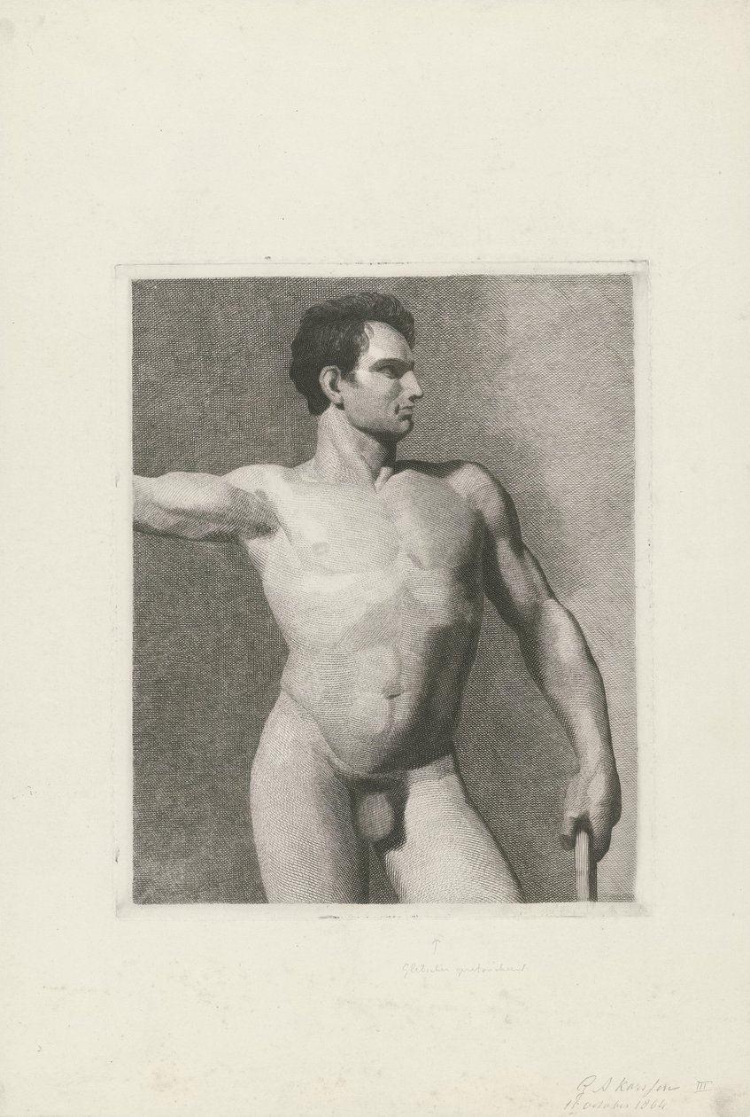 Male Nude by George Andries Karsen