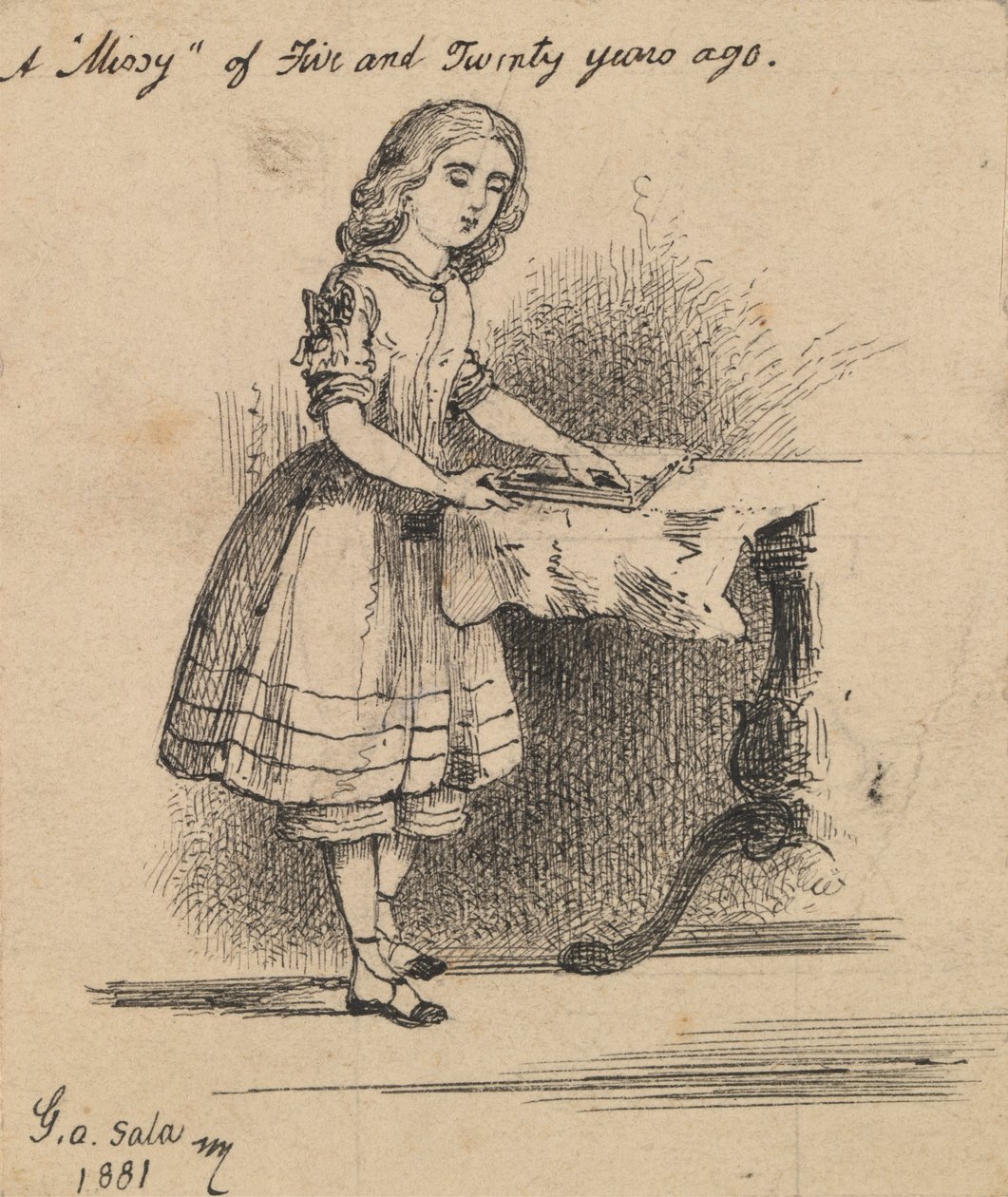 A Missy of Five and Twenty Years Ago by George Augustus Sala