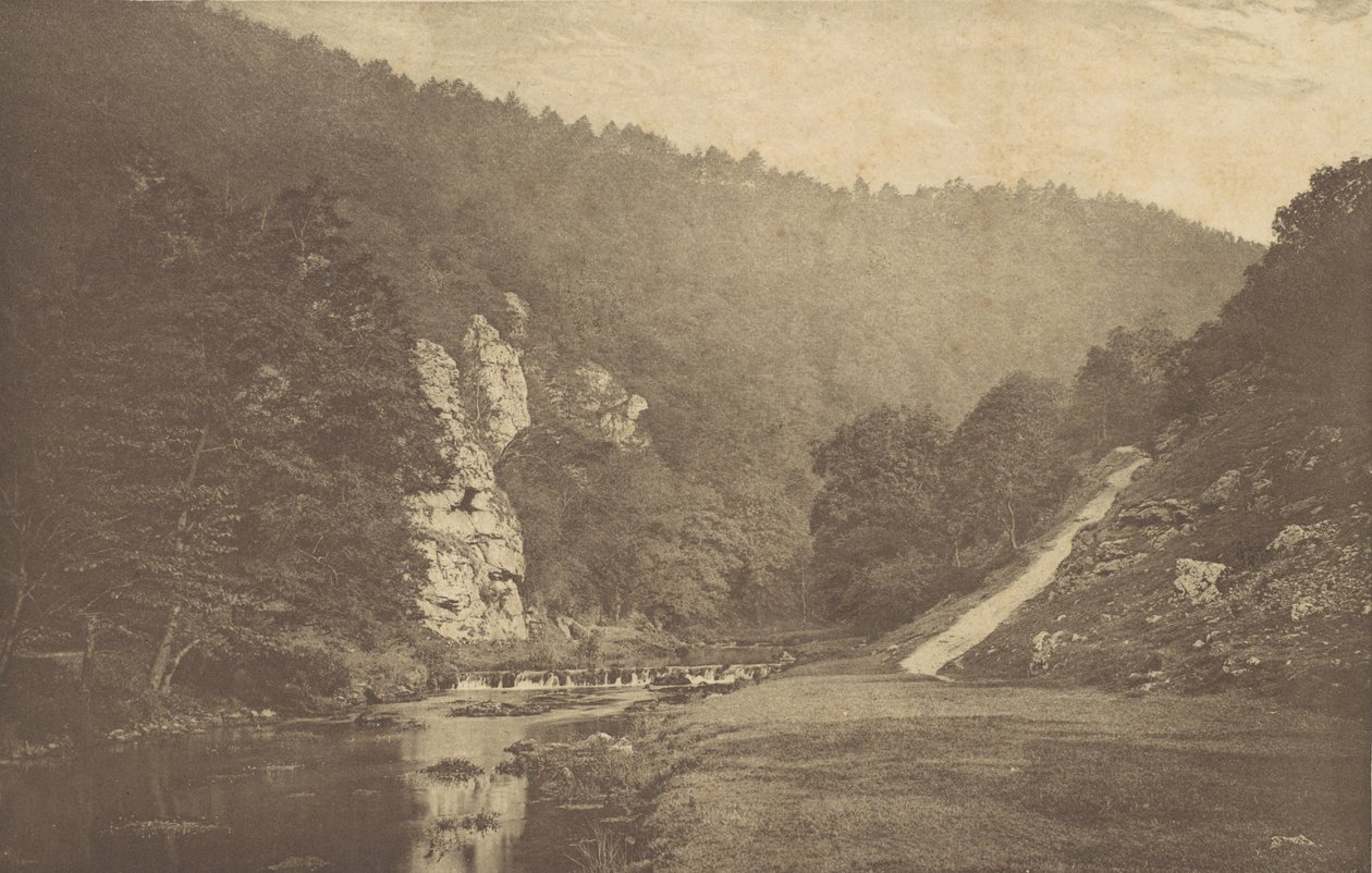 In Dove Dale, 1880s, printed 1888 by George Bankart