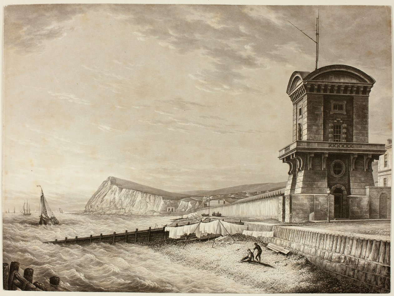 Dover Coast by George Baxter