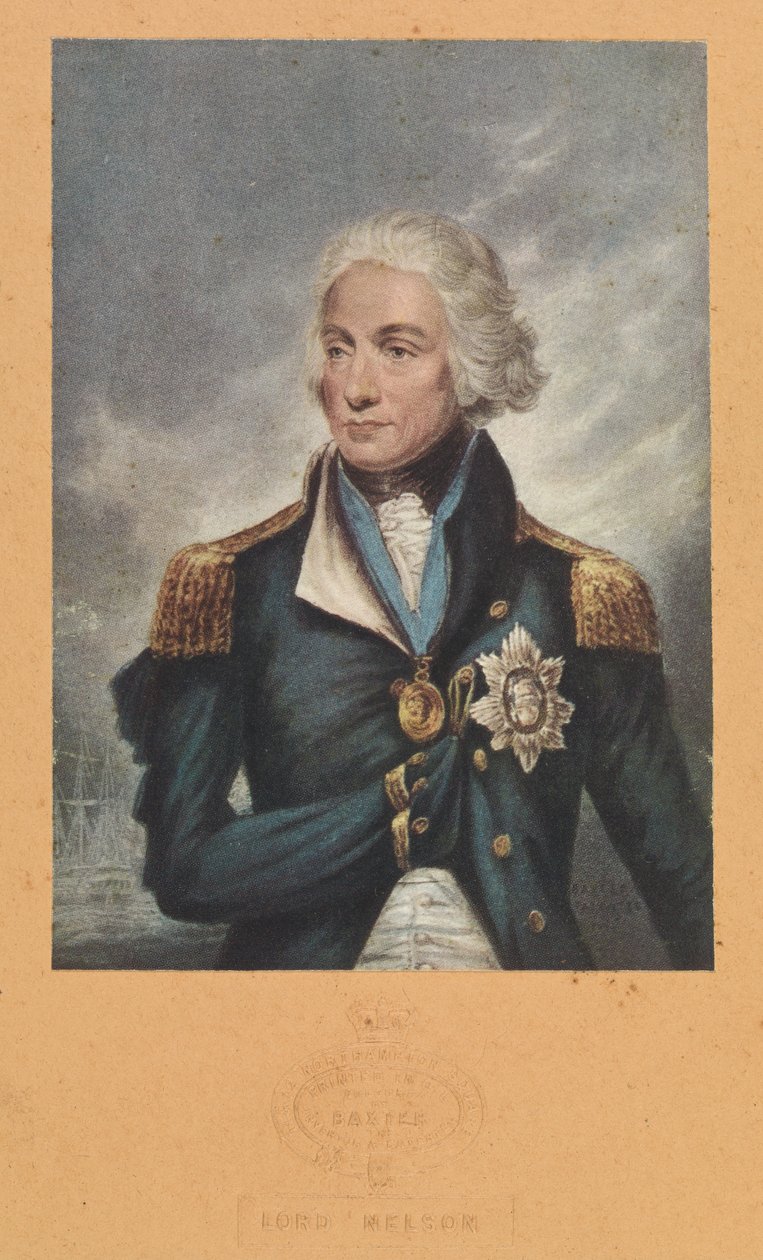 Horatio Nelson (1758-1805) by George Baxter