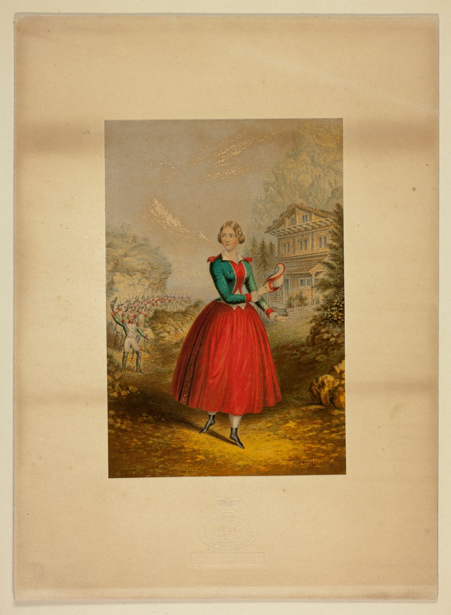 The Daughter of the Regiment by George Baxter