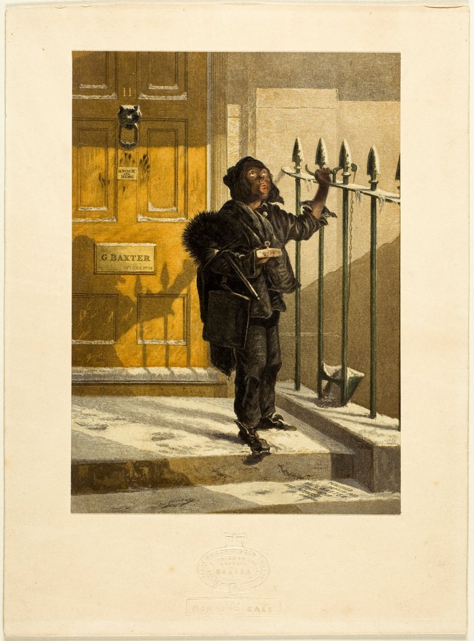 The Morning Call by George Baxter