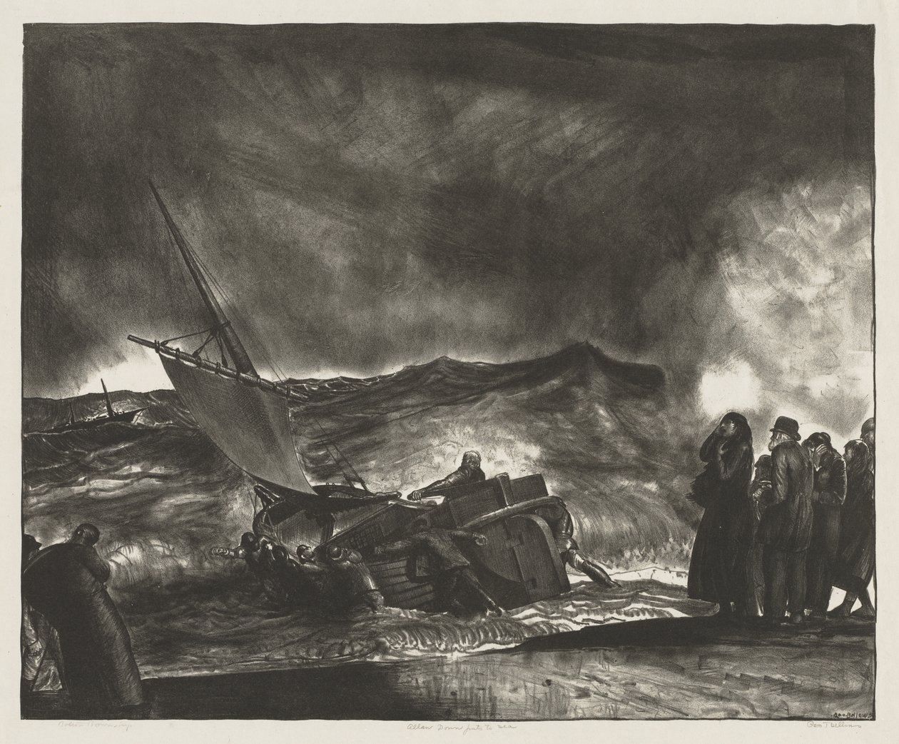 Allan Donn Puts to Sea by George Bellows