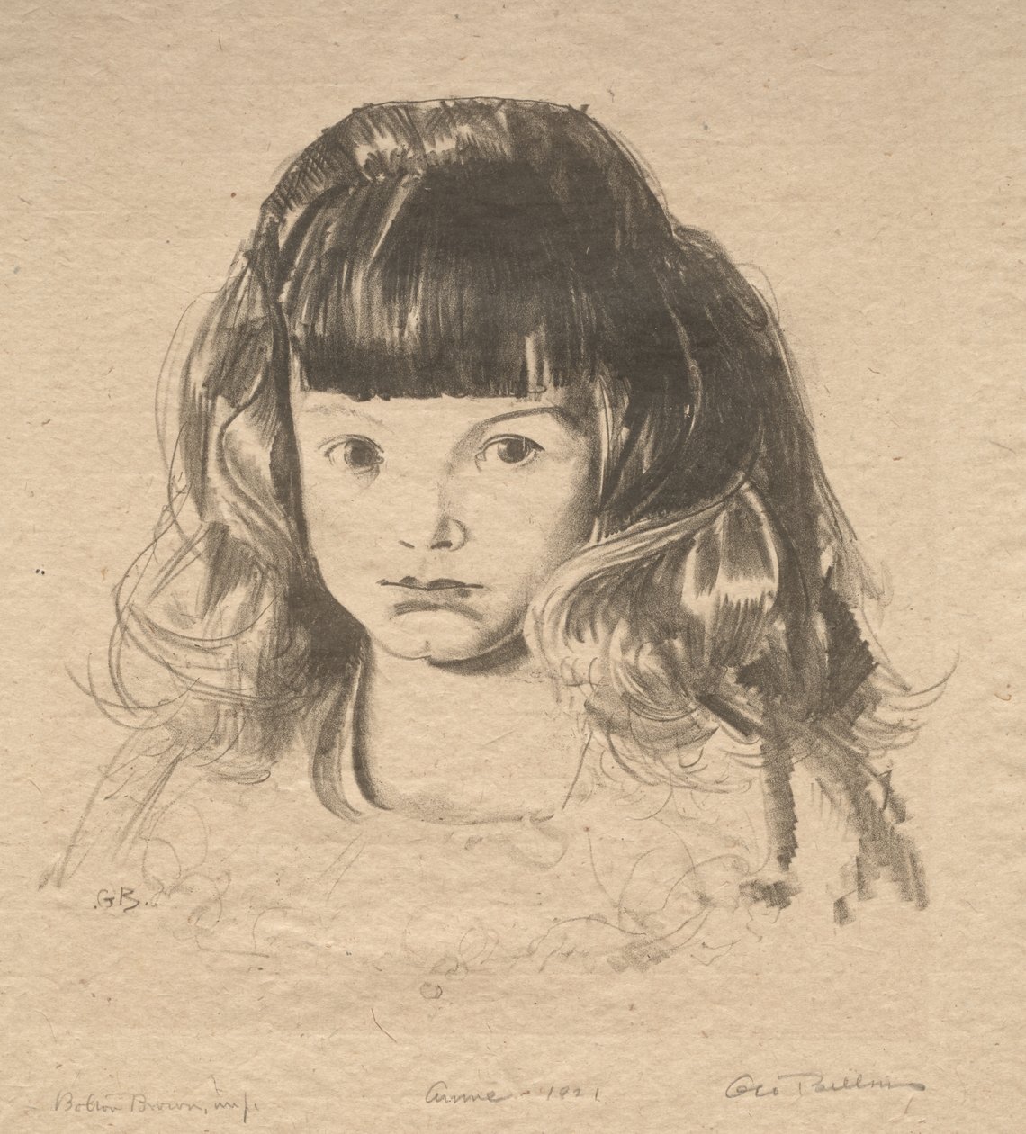 Anne 1921 by George Bellows