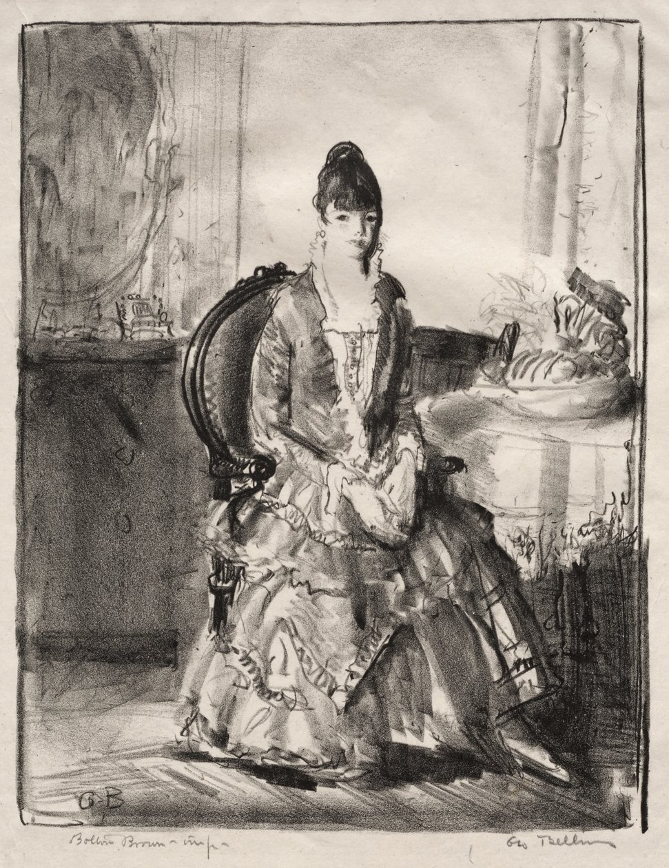 Arrangement, Emma in a Room by George Bellows