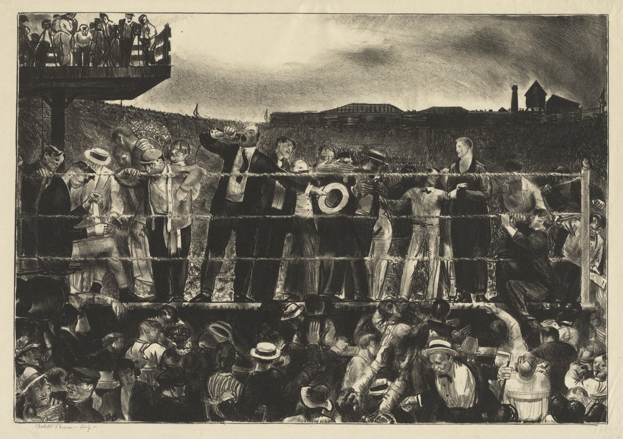 Introducing Georges Carpentier by George Bellows