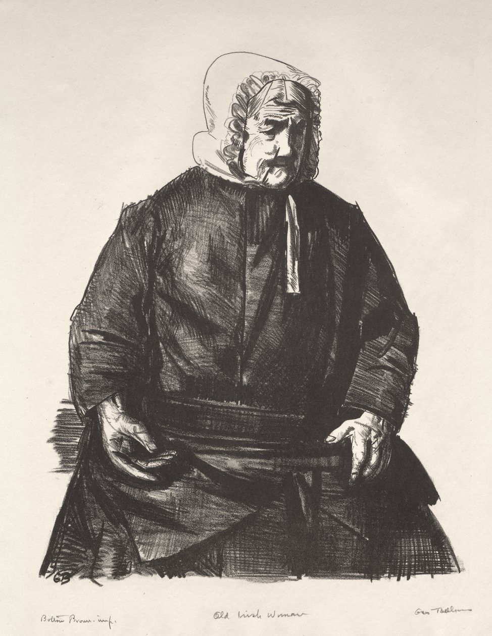 Old Irish Woman by George Bellows