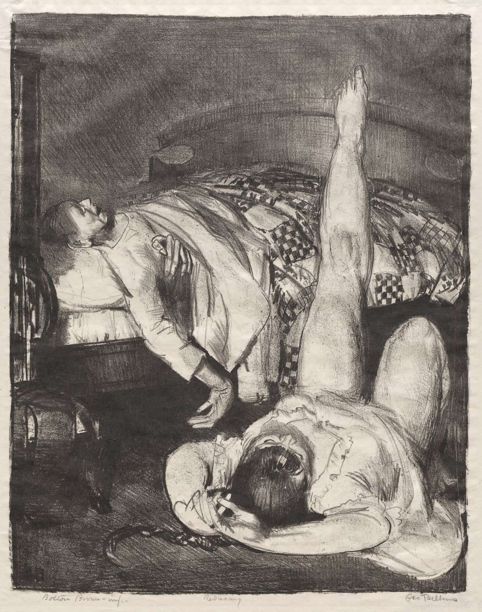 Reducing, Small, Third Stone by George Bellows