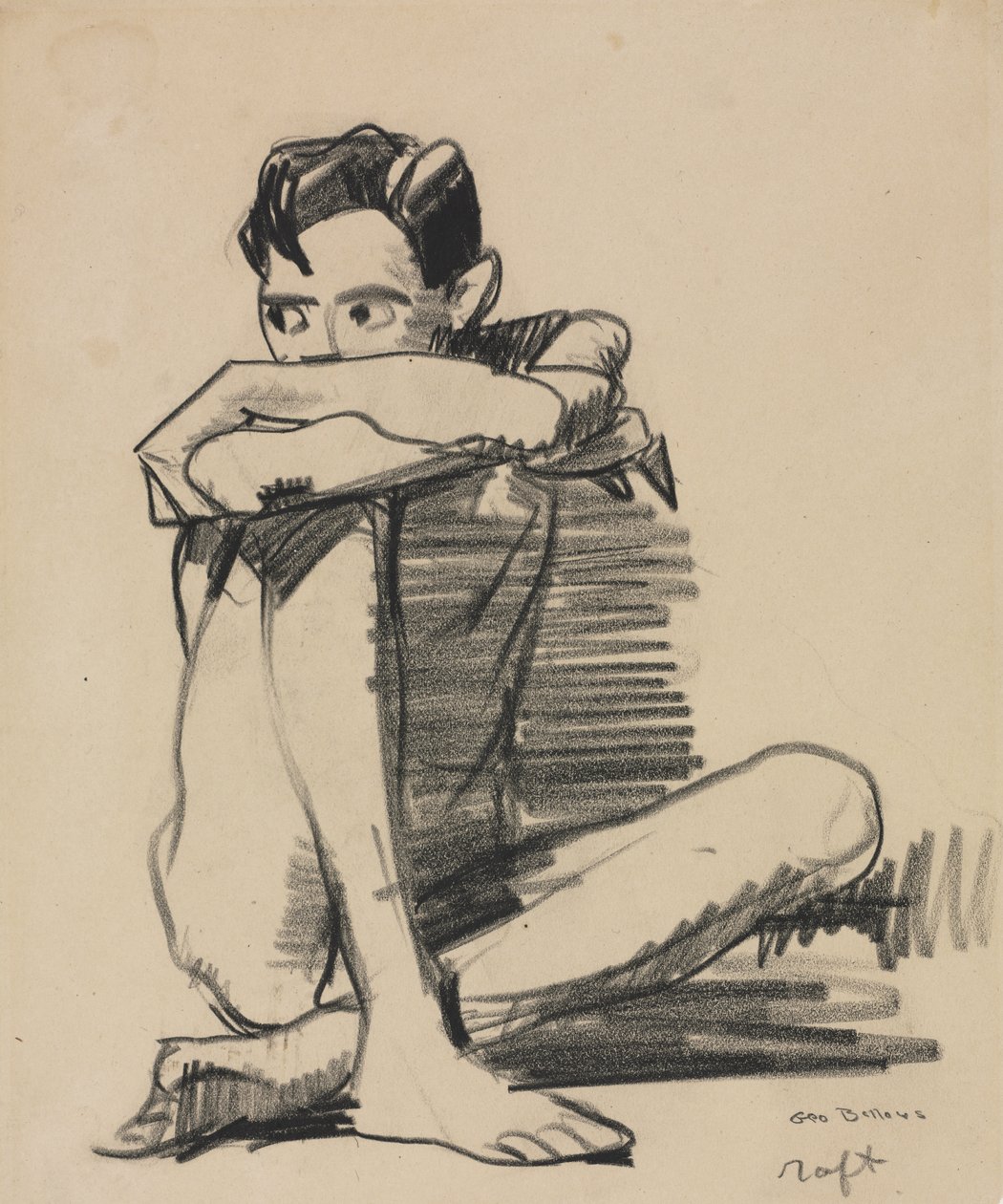 Seated Boy by George Bellows