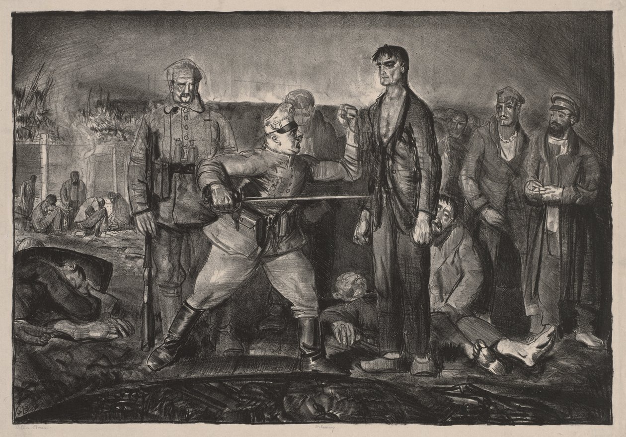 The Case of Sergeant Delaney by George Bellows