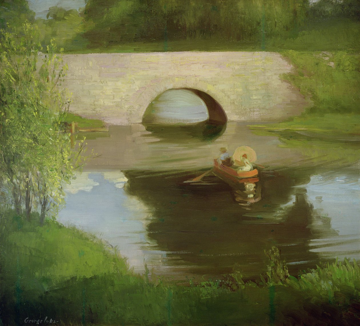 Central Park by George Benjamin Luks