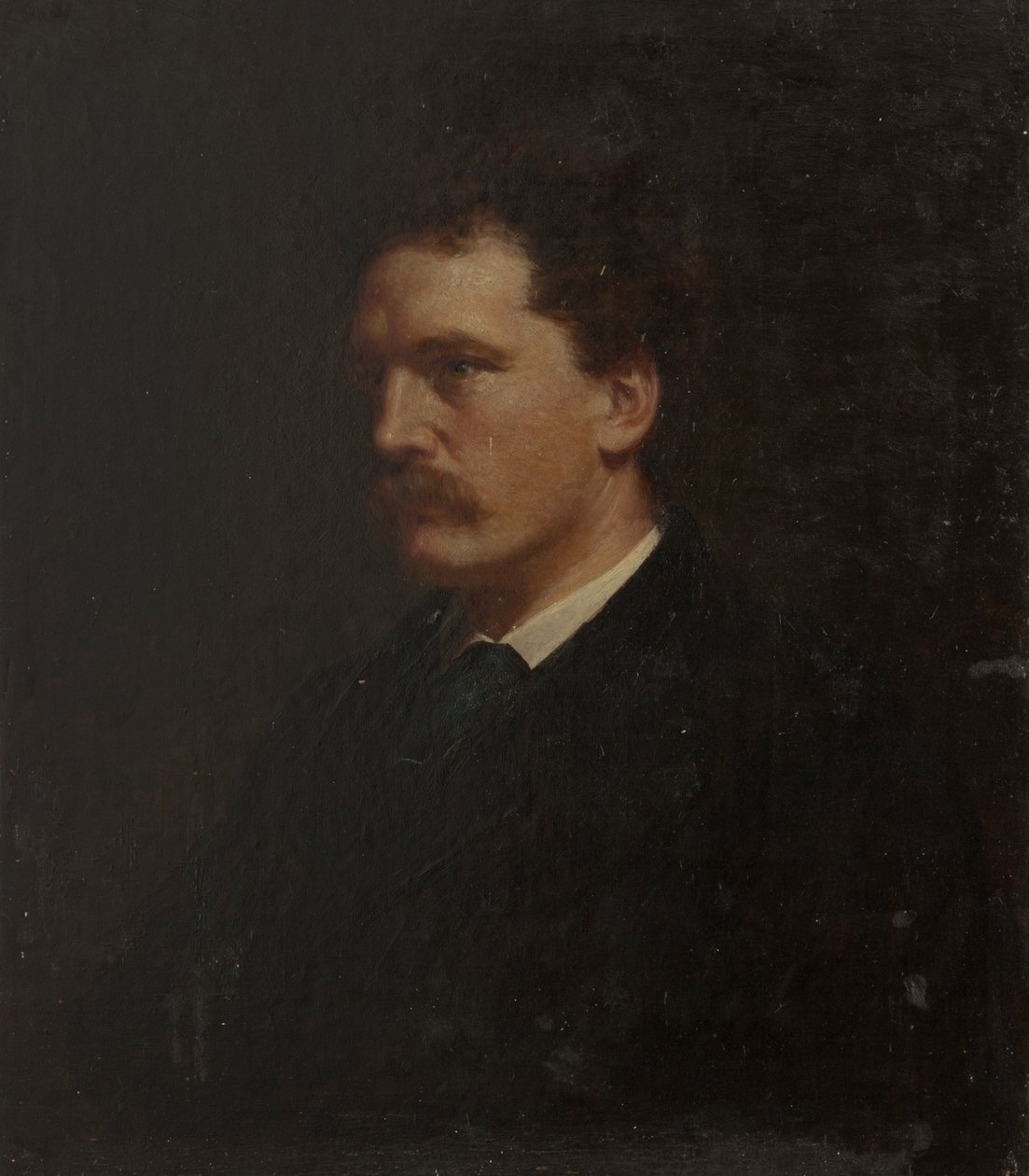 Self-Portrait by George Bernard Jr Butler: Fine art print