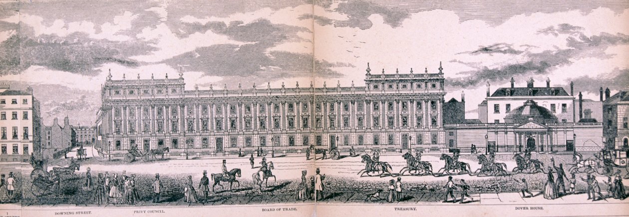 Panorama of London by George C Leighton