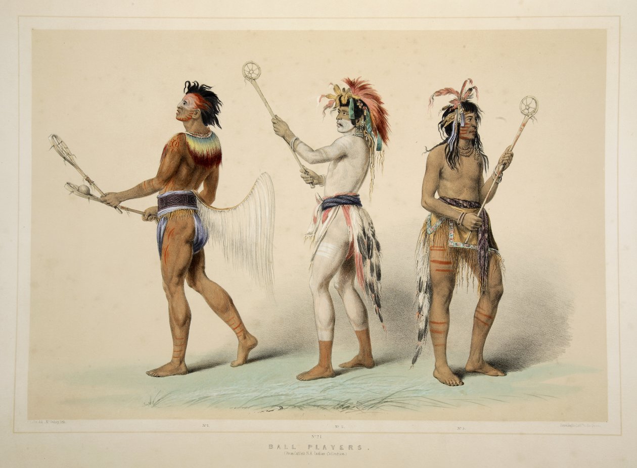 Ball Players, from Catlin