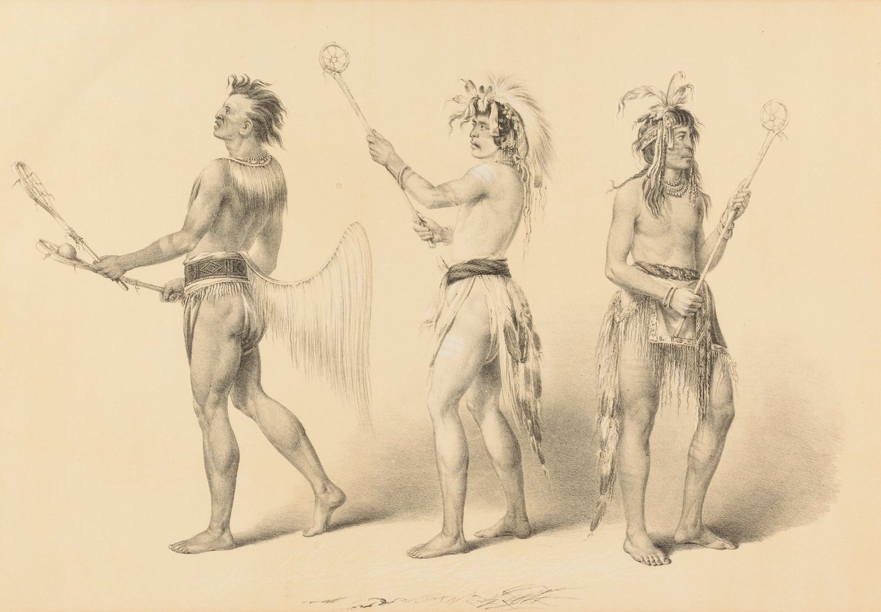 Ballplayers No. 21 by George Catlin