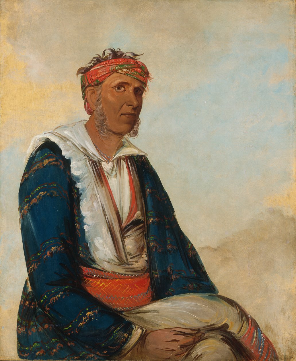 Cól-lee, a Band Chief, 1834 by George Catlin