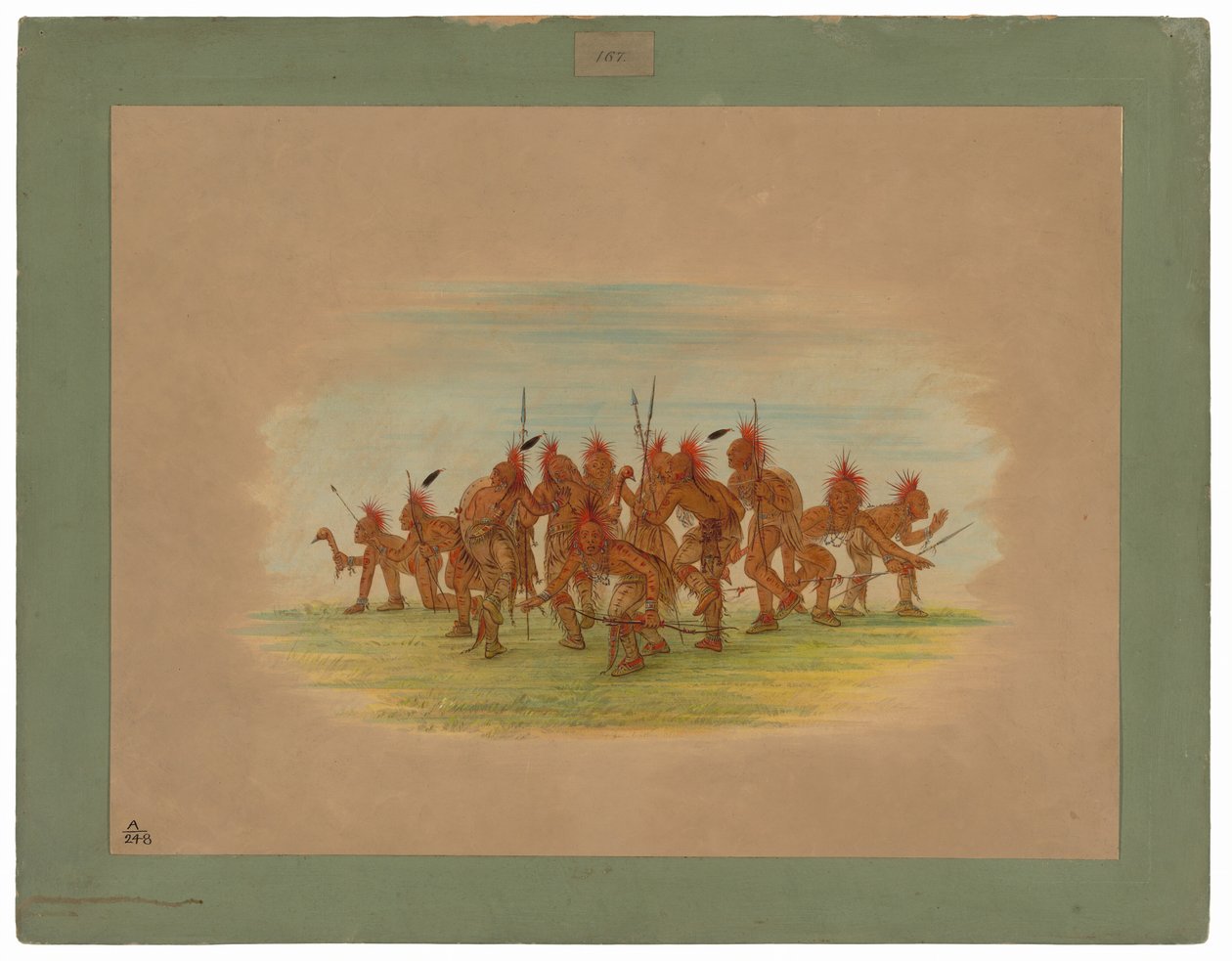 Discovery Dance - Saukie by George Catlin