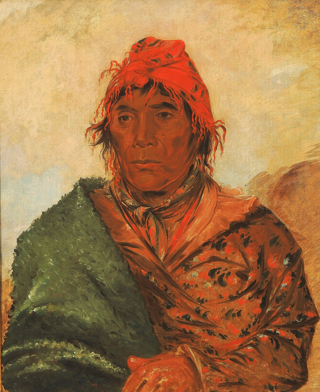 Ee-mat-lá-, King Phillip, Second Chief by George Catlin