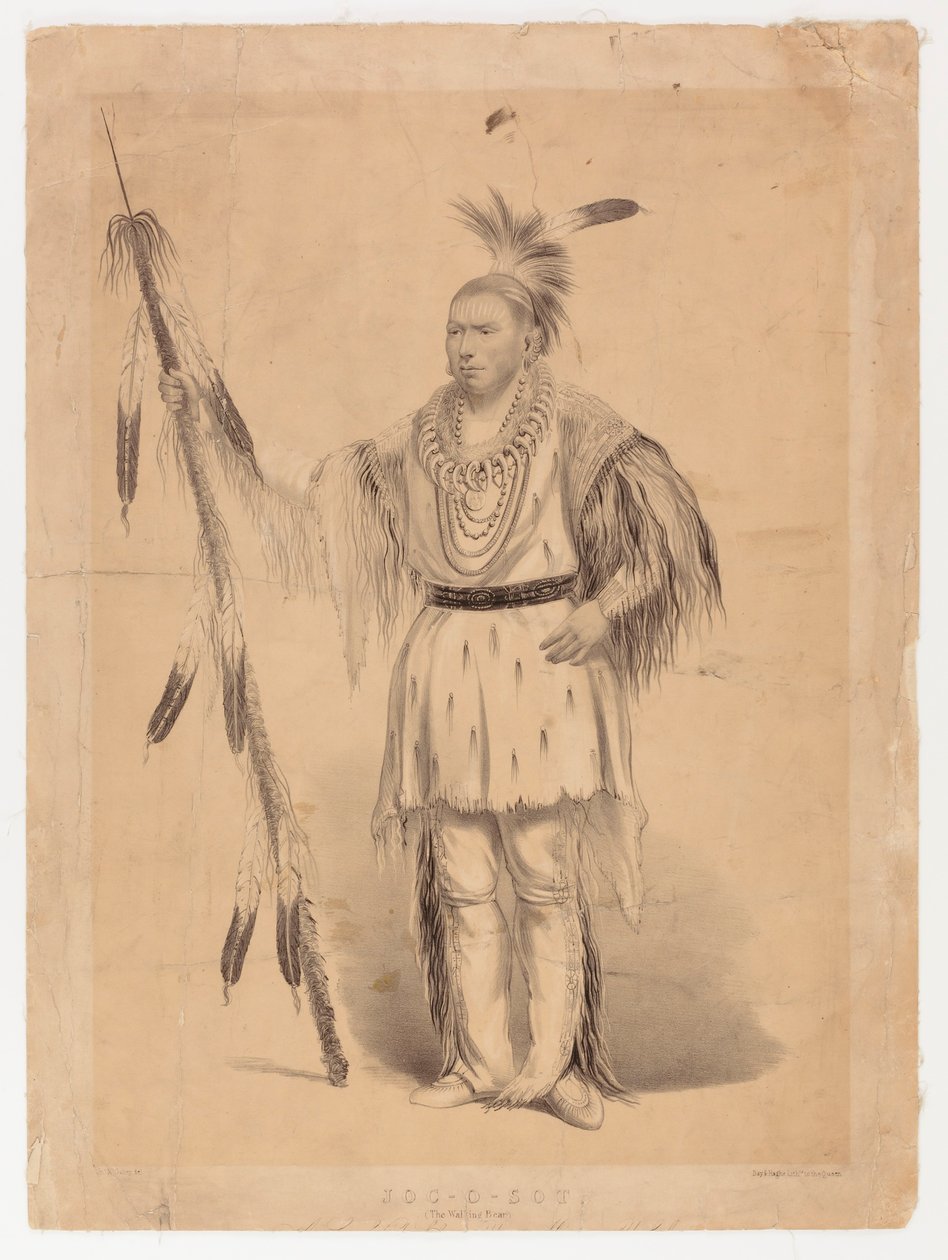 Joc-o-sot, the Walking Bear by George Catlin