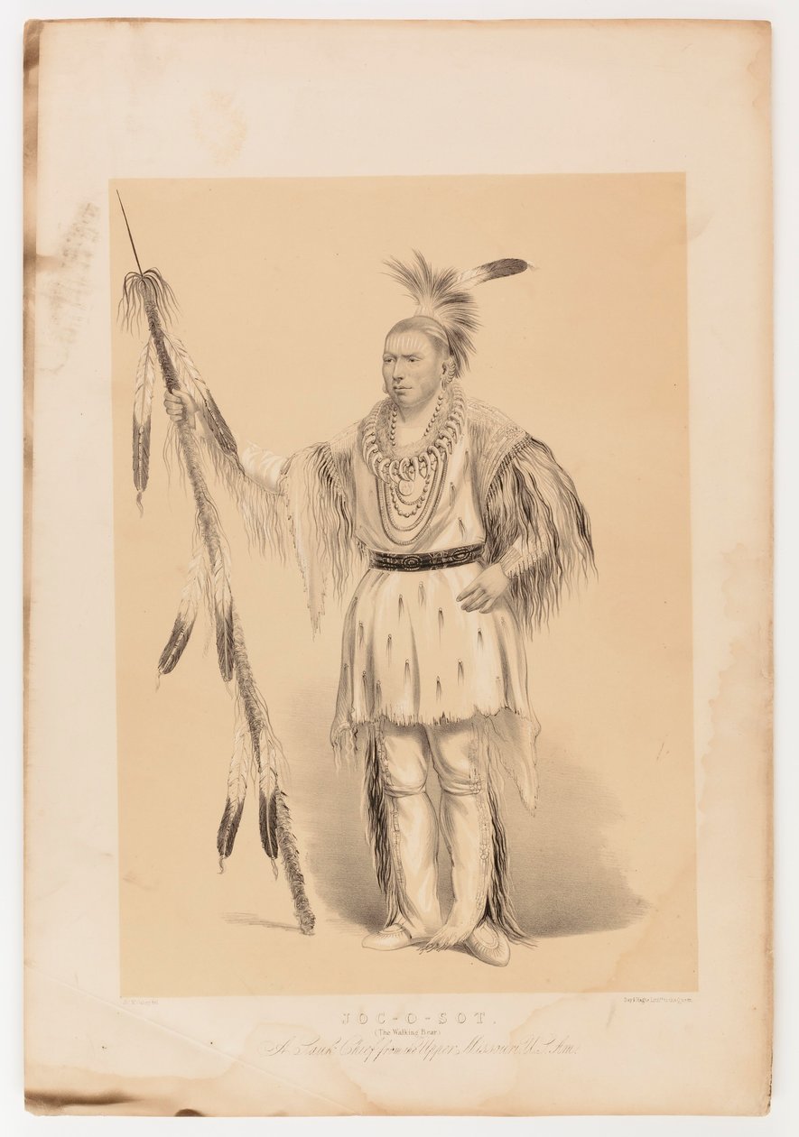 Joc-o-sot, the Walking Bear by George Catlin