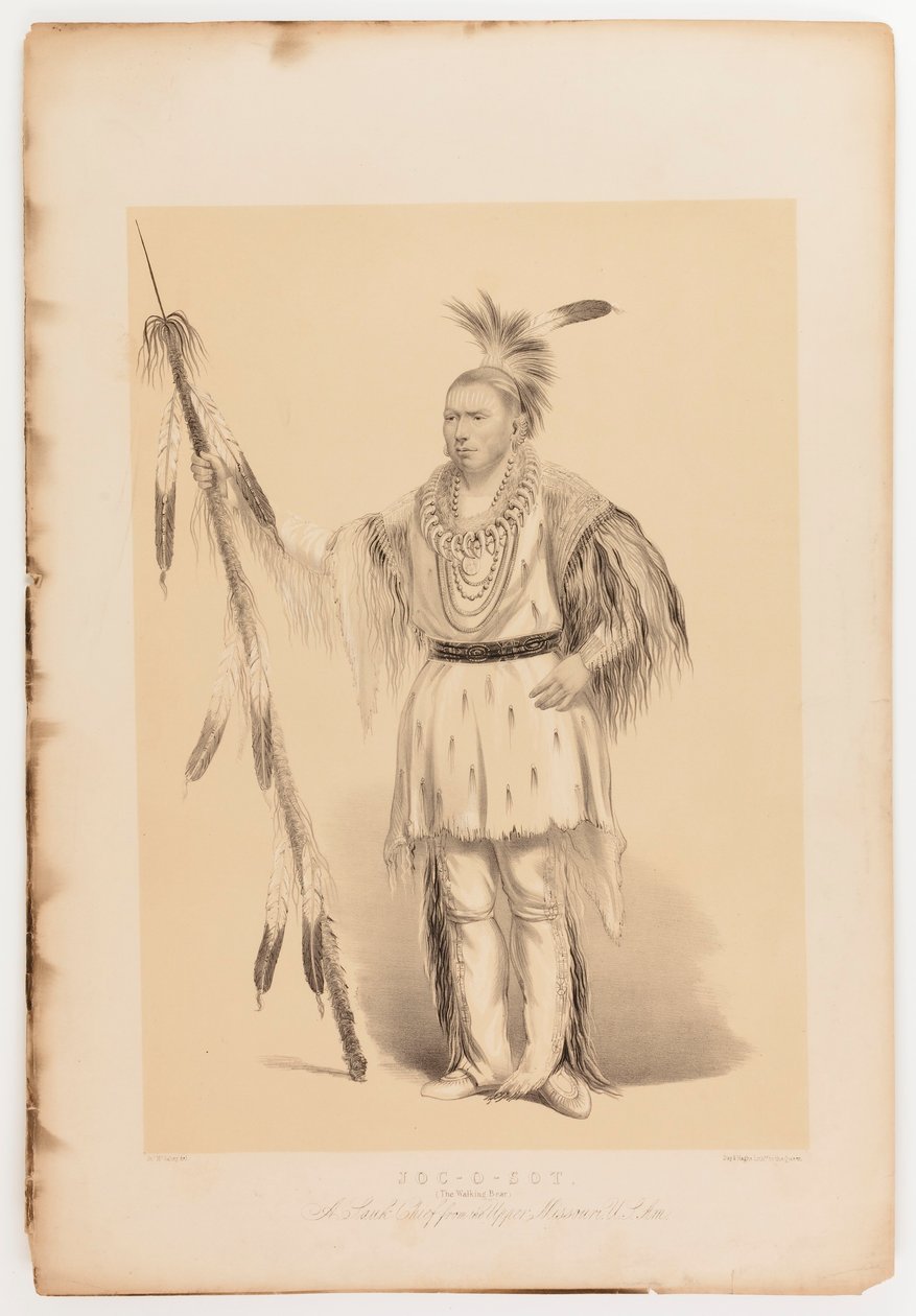 Joc-o-sot, the Walking Bear by George Catlin