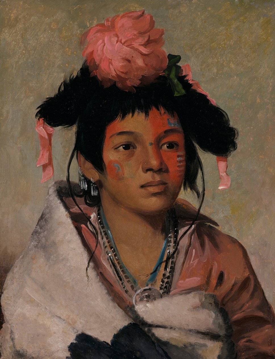 Tcha-káuk-o-ko-máugh, Great Chief, a Boy by George Catlin