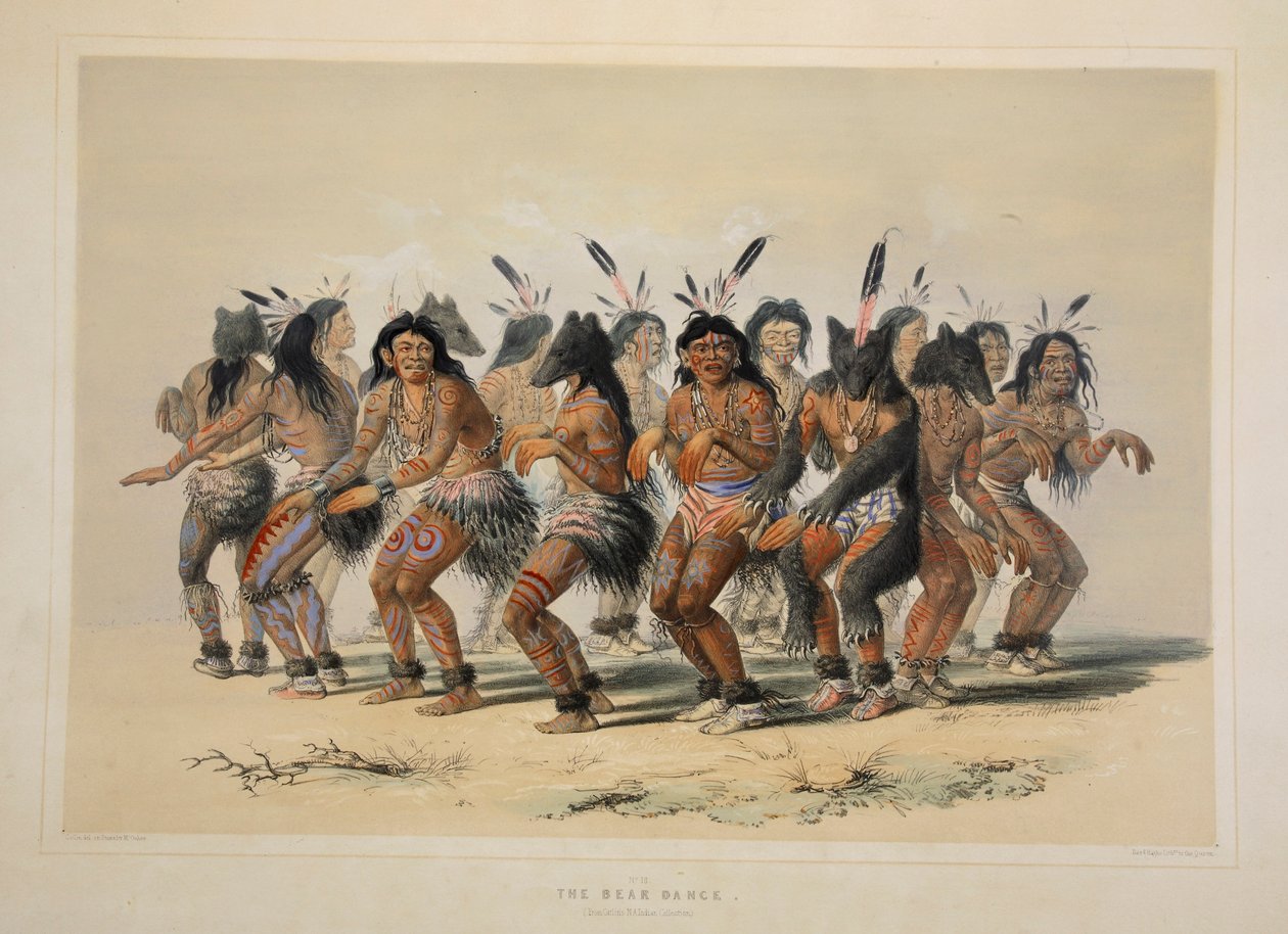 The Bear Dance by George Catlin