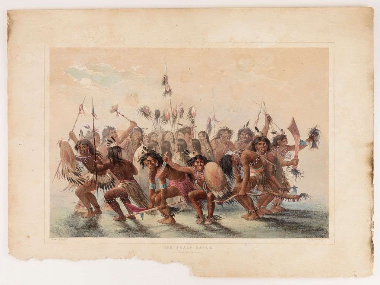 The Scalp Dance by George Catlin