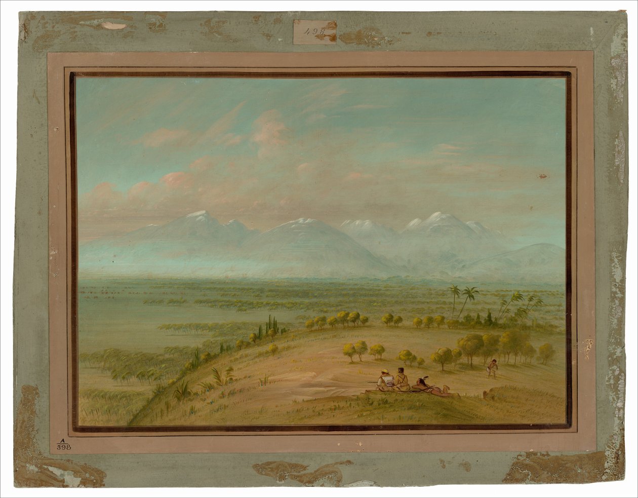 View of the Pampa del Sacramento by George Catlin
