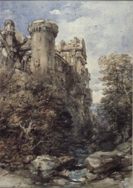 Craigmillar Castle by George Cattermole