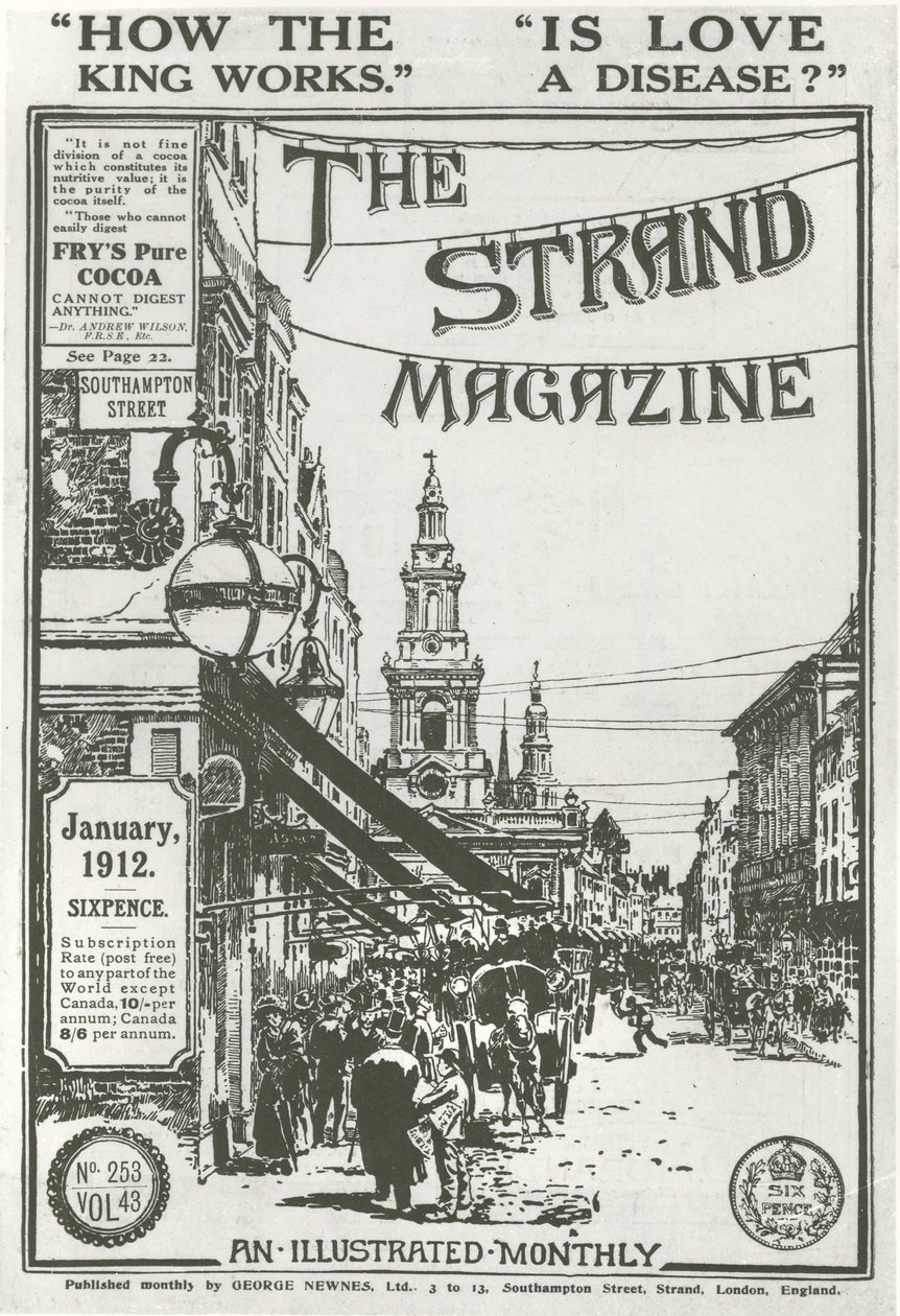 Cover of The Strand Magazine by George Charles Haite