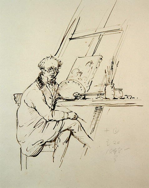 Self Portrait by George Chinnery